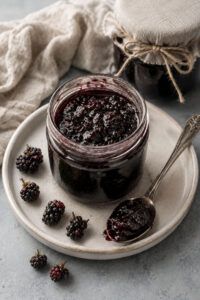 Mermelada de moras silvestres